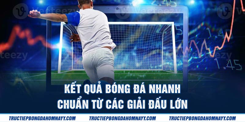 Kết quả bóng đá nhanh – chuẩn từ các giải đấu lớn